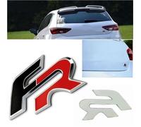 Métal 3D FR coffre de voiture Arrière autocollant d'emblème Garniture pour Seat Ibiza Altea Leon