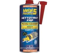 Nettoyant FAP Diesel - 1L - Metal 5 Premium - Traitement alliant une combinaison d’additifs pour éviter l’encrassement des FAP et facilite la régénération des FAP