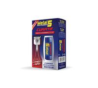 METAL 5 - Remétallisant Curatif - 80 ML/Prolonge la Durée de Vie et Rétablit Les Performances de Votre Moteur