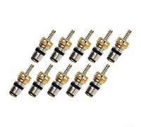 Metal AC Valve Core Kit 10pcs for R134a Systems