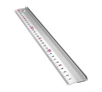 Metal Alloy Ruler 46cm Cut-Resistant Edge Design(30cm)