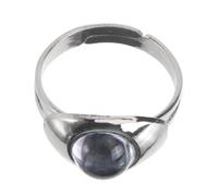 Métal Argenté Bague Style Élégant à Changement de Couleur, Réglable | Créative et Unique, Accessoire de Fête pour Anniversaire ou Remise de Diplôme, Bijou Mode