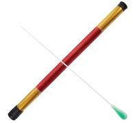Métal Baguette de Concert Vert avec Cylindre de Rangement | Étudiants, Usage en Concerts et Autres Occasions, Effet Visuel Renforcé, Maintien Droit, Rangement Pratique