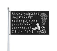 Metal Band Music 3x5FT Double Face - Fanion Rock Band Logo Drapeau de jardin - Bannière Murale Chambre Décoration - Tapisserie Festival Concert Outdoor Party Fans Cadeau