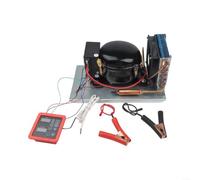 Métal BD25HC pour compresseur 12-24 V pour systèmes de refroidissement | Détection automatique de la tension, double système 12 V/24 V, protection contre la surchauffe jusqu'à 50 °C, montage facile