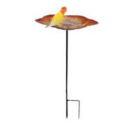 Metal Bee Watering Station Decorative Feeder for Backyard Garden Yard