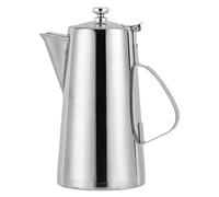 Metal Beverage Pitcher - 2L Stainless Steel Cold Water Kettle | Large Capacity Juice Jug And Tea Carafe, Durable Commercial Grade Beverage Jug For Bar Hotel And Daily Kitchen Use,
