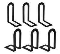 Metal Bookends, Heavy Duty Book Ends, Non Skid Book Holder