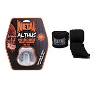METAL BOXE Althus Protège Dents & Bande d'entrainement Noir 4 m