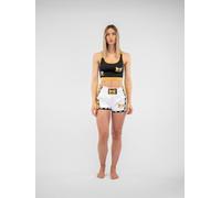 METAL BOXE Brassière Sport Noir/Gold Femmes, Large