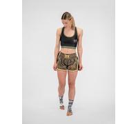 METAL BOXE Brassière Sport Noir/Kaki Femmes, Large