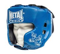 METAL BOXE Casque de Boxe Bleu Junior