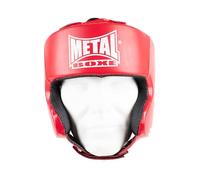 METAL BOXE Casque de Boxe Rouge Junior