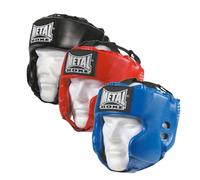METAL BOXE Casque de Boxe Rouge Junior