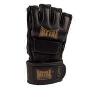 METAL BOXE Gants Combat Libre-MMA Compétition GRS Adulte Unisexe, Noir, Large