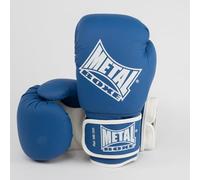 METAL BOXE Gants de Boxe Entrainement Bleu 10 oz