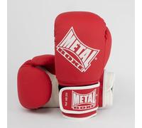 METAL BOXE Gants de Boxe Entrainement Rouge 12 oz