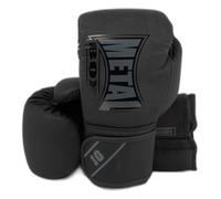 METAL BOXE Gants de Boxe Entrainement Starter Noir/Gris 10 oz