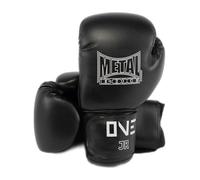METAL BOXE Gants de Boxe Initiation One Noir Enfant