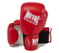 METAL BOXE Gants de Boxe Initiation Rouge 10 oz