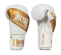 METAL BOXE Gants d'entrainement Blade Blanc/Or 8 Oz