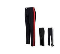 METAL BOXE - Pantalon Boxe française, Savate - MB122, Noir & Blanc, 1m90