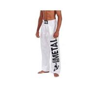Metal Boxe - Pantalon Full Contact visual Metal Boxe (Blanc, 180)