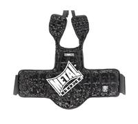 METAL BOXE Plastron réversible Mirror Adulte Unisexe, Noir, Taille 3