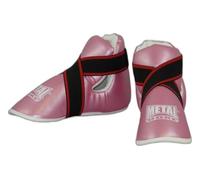 METAL BOXE Protège-Pieds Blanc/Rose L