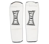 Metal Boxe Protège-tibias/pieds MB153XSW – Chaussette élasthanne avec mousse EVA – Blanc XS