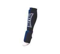 METAL BOXE Protège-Tibias/Pieds Bleu XS