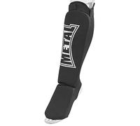 METAL BOXE Protège-Tibias/Pieds Noir M