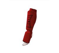 METAL BOXE Protège-Tibias/Pieds Rouge XS