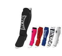 METAL BOXE Protège-Tibias/Pieds Rouge XXS