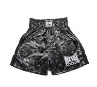 METAL BOXE Short Boxe Anglaise Mirror Adulte Unisexe, Noir, Small