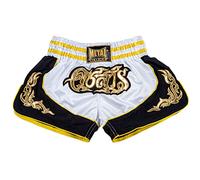 METAL BOXE Short Thaï Lumpinee Blanc M