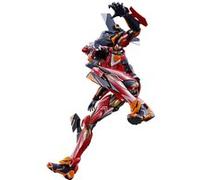 Neon Genesis Evangelion Figurine Diecast Metal Build Eva-02 Production Model 22 Cm