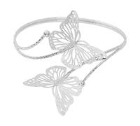 Metal Butterfly Curtain Tiebacks, Decorative Drape Holdback Clips | Iron Butterfly Curtain Tiebacks with Easy No-Punch Fixation for Home & Window Decor