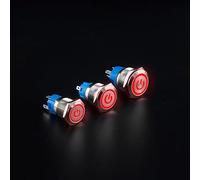 Metal button 16/19/22mm self-reset, jog start, power button modification with light switch, self-locking NWPNLXEA(3,22MM_SELF-LOCKING_220V)