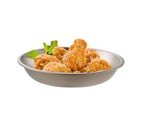 Metal Camping Plates Titanium - Stackable Dinnerware Set, Proof & Biocompatible, Heavy Duty Lightweight Dishes For Backpacking & Hiking | Food Grade