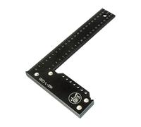 Metal Carpenter Square, Woodworking Square Ruler, L-Square Carpenter Tools, Precision Framing Square, Angle Measuring Tool, Straight Edge Tool, Square Tool for Craft Enthusiasts, Professional Woodwork