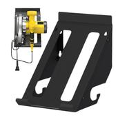 Metal Circular Saw Rack, Sturdy Wall Mount Holder, Heavy Duty Storage with Reliable, Compact Steel Tool Organizer, Industrial Mount with Practical Design, Workshop Storage for Home Repair