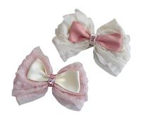 Metal Claw Clips,Pearl HairClips,Clips Large Plush Pinces à cheveux, accessoires for cheveux avec nœud et ruban for fille, épingle à cheveux arrière en tissu for tête(Mix)