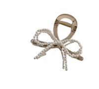 Metal Claw Clips,Pearl HairClips,Clips Large Plush Pinces à cheveux en perles for femmes, pince en forme de requin, grande tête, ornement, épingle à cheveux, accessoires for cheveux à l'arrière de la