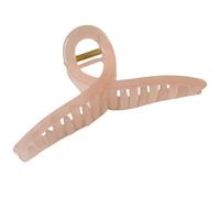 Metal Claw Clips,Pearl HairClips,Clips Large Plush Pinces à cheveux fourchette de peinture rose pince de requin femelle pince à tête en épingle à cheveux(Curved)