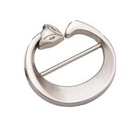 Métal Coin Ourlet Taille Nœud Vintage Rond Broche pour Robe Chemise Broche Décorative T-shirt Ourlet Taille Nœud