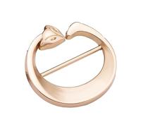 Métal Coin Ourlet Taille Nœud Vintage Rond Broche pour Robe Chemise Broche Décorative T-shirt Ourlet Taille Nœud