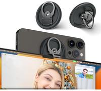Metal Continuity Camera Mount-Magnetic Phone Mount For Imac (2017+)/Studio Display/Pro Display Xdr And Iphone 12/13/14/15/16(Black)