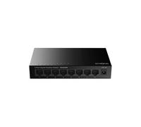 Strong Switch Ethernet 8 ports Gigabit 10/100/1000 Mbps Extension réseau bureau domicile Métal noir