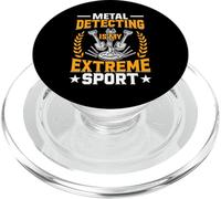 Metal Detecting is My Extreme Sport PopSockets PopGrip pour MagSafe